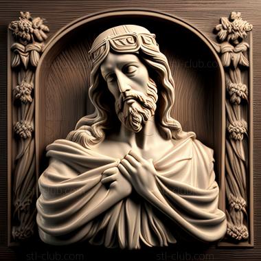 3D model st jesus (STL)